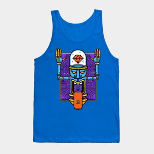 Space Tiki COLOR Tank Top